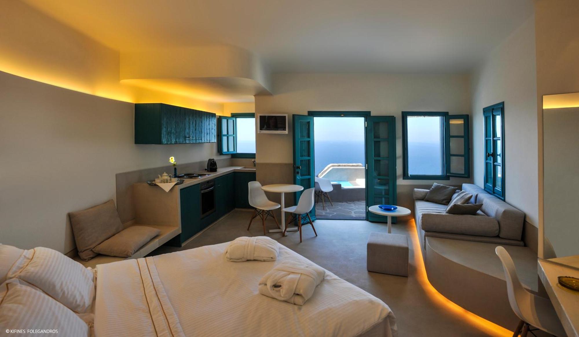 Kifines Suites Folegandros Town Ngoại thất bức ảnh